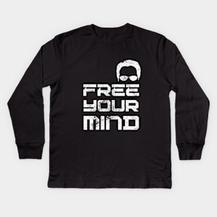 free your mind Kids Long Sleeve T-Shirt